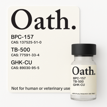 GLOW - BPC-157/TB-500/GHK-Cu certificate product image